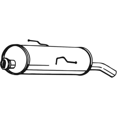 Geluiddemper achter BOSAL 190-199