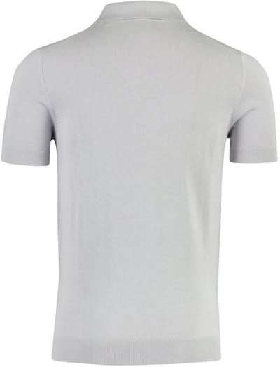 Born With Appetite poloshirt korte mouw grijs