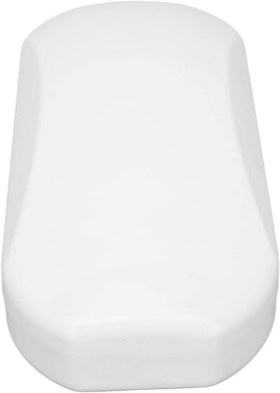 Handveger - Kruimeldief Tapijt - Snel Kruimels Verwijderen - Ingebouwde Afvalopslag - 21 x 9 x 5 cm - Wit