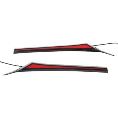 2 stuks LED-remlichten met dynamische richtingaanwijzers voor de achterklep van de Mazda CX-5 2017-2021 black