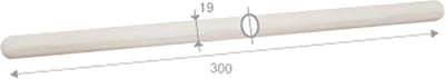 Keramische Roerstaaf 15 x 250 mm