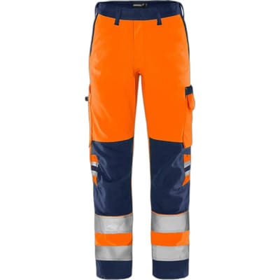 Hoge-visibility werkbroek klasse 2 Fristads Green 2651 GPLU