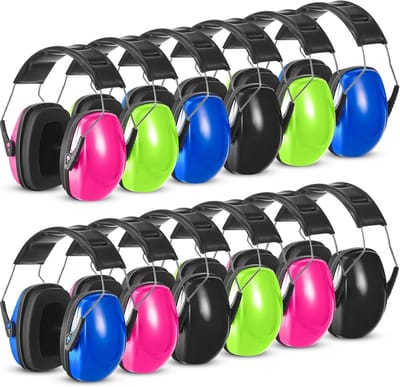 Ruisonderdrukking Gehoorbescherming voor Kinderen - 12 Stuks Oorkappen 27dB