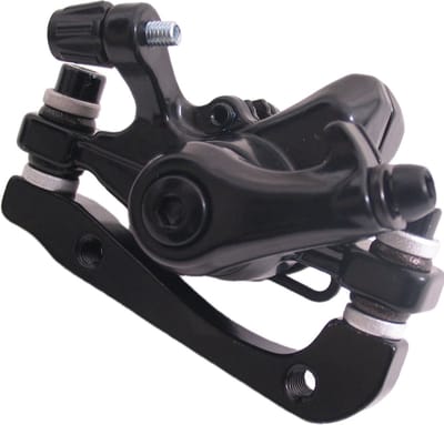 Remklauw Promax mechanisch voor remschijf 180 mm voor / 160 mm achter - PM / IS