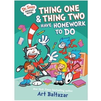 Dr. Seuss Graphic Novel: Thing One And Thing Two Have Homework To Do: A Cat In The Hat Story - Dr. - Art Baltazar