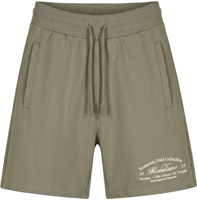 Malelions marina short in de kleur groen.