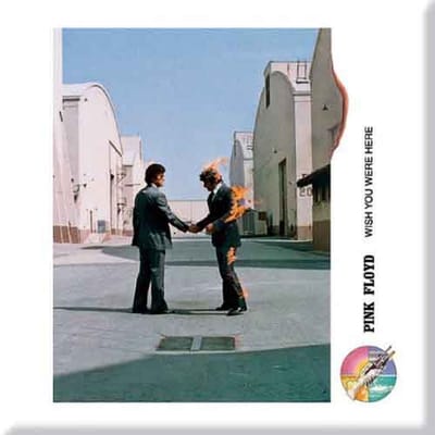 Pink Floyd - Wish You Were Here - Koelkast Magneet - 7.5 x 7.5 cm