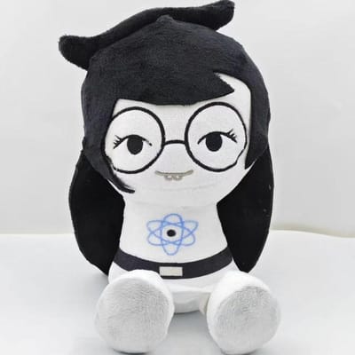 Schattige Bril Dragende Harley Jade Pluche Pop Accessoires Anime Homestuck Jade Knuffel Speelgoed Kussen Decoratie Vakantiecadeau nefriet