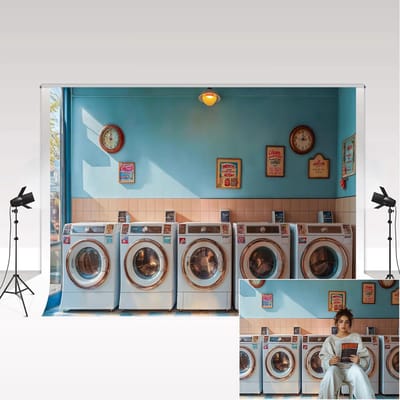 Dailygoods- Fotografie Achtergrond 2.2x1.5m - Microvezel - Lichtblokkering - Schokbestendig - Decoratie - Fotostudio - Fotografie Backdrop