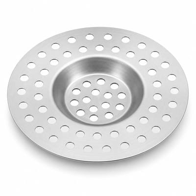Consumerce® Universele RVS Gootsteenzeef – Gootsteenstop – Gootsteen Filter Afvoerstop – Universeel Keuken Stop – Gootsteenstopper - Afvoerplug