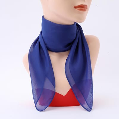 Effen Kleur Chiffon Kleine Sjaal Dames Neckerchief 65*65Cm Vierkante Sjaal Sjaals Dames Haarbanden Banden Sjaals 65X65cm beige