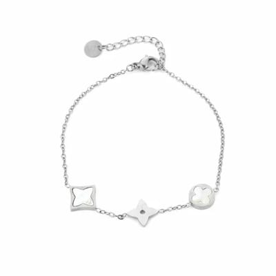Bijoutheek Armband (Sieraad) Loui Zilver