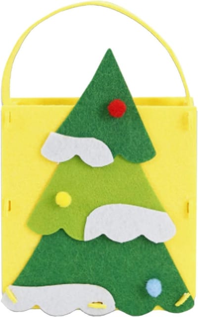 Kerstcadeauzakjes voor een feestelijke uitstraling onder de kerstboom - Herbruikbaar, Duurzaam en Creatief