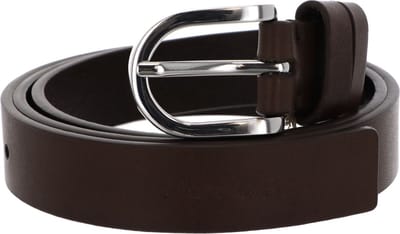 Marc O'Polo Leren Riem Heidi Ladies' Belt W80 Nutshell Brown Bruine