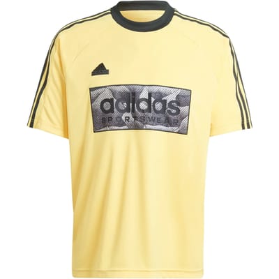 Adidas Tiro Aop T-shirt Met Korte Mouwen Geel 2XL / Regular Vrouw