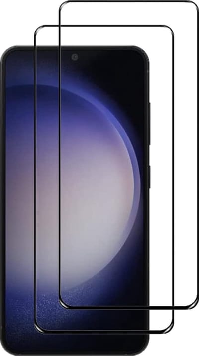 Screenprotector Geschikt voor Samsung Galaxy S23 Plus screenprotector Zwart Beschermglas Screenprotector Geschikt voor Samsung Galaxy S23 Plus 5g screenprotector glas - 2 stuks
