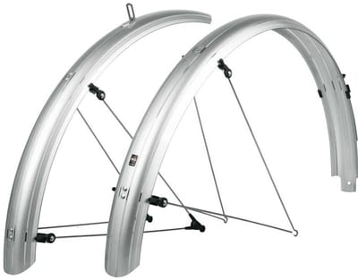Sks Bluemels Basic 65 Mm Spatbordset Zilver 27.5-29´´