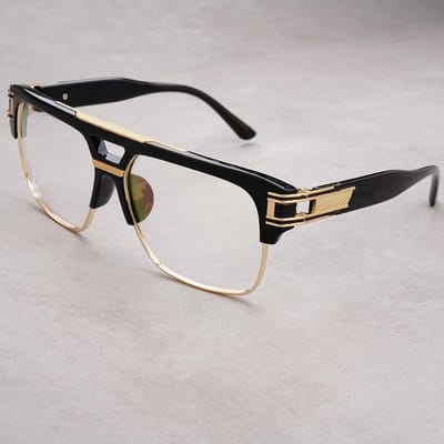 Moderne Retro Grote Montuur Heren Zonnebril Ins Stijl Street Fashion Coole Gegradueerde Glazen voor Mannen Groot Merk