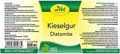 Natuurlijke Kiezelgoer 250 g voor honden, katten, vogels en kleine dieren - Vochtbindend en Drooghulpstof - Bindt Vlooien en Mijt - Stalhygiëne en Stalklimaat