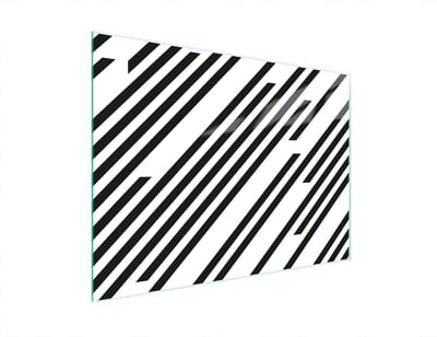 TMK ArtDeko Serie - Snijplank - 40x30 cm - Gehard Glas - Paskenpatroon