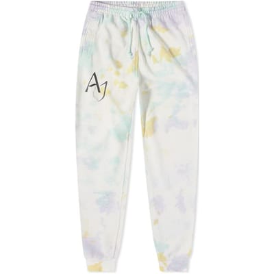 Pantalon de survêtement en maille Jordan pour homme Multicolore Modéré avec poignets M white