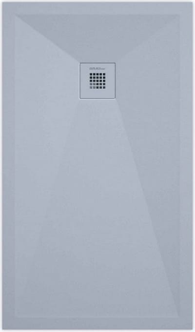 Sanifun douchebak Stone Plus Gray Smooth 1800 x 900 P