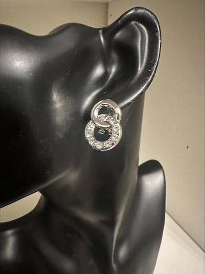 oorbellen strass mettalic | Make up | Parfum | Moederdag | Verjaardagscadeau| Cadeautje| Valentijnsdag| Kado | sieraden | vaderdag | oorbellen | oorsieraden