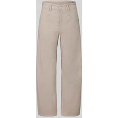 Regular fit barrel jeans van katoenmix model 'ODELE'