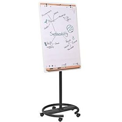 Legamaster Verrijdbare flipchart SKETCH INFINITE (b x h x d) 690 x 2050 x 640 mm Wit, Hout, Zwart Afwisbaar, Beschrijfbaar, In hoogte verstelbaar,