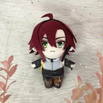 Anime Genshin Impact Shikanoin Heizou Pluche Pop Speelgoed Spel Schattig Zacht Gevuld Kussen Kinderen Cadeau 20Cm 20cm