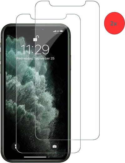 iPhone 11 Pro Max Screenprotector / Tempered Glass 2 Pack - Arara - iPhone 11 pro max screenprotector - Apple 11 pro max screenprotector - glas screenprotector iPhone 11 pro max