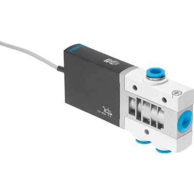 Festo 3/2 NC Monostabiel Lucht Magneetventiel QS-8 400l/min -0.9 - 8bar/-13 - 116psi - 525193