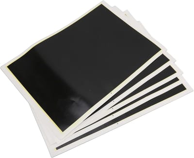 Gravure Kleurpapier - Markeer Papier - Metalen Graveren - Nauwkeurige Kleur - 39x27cm - Zwart