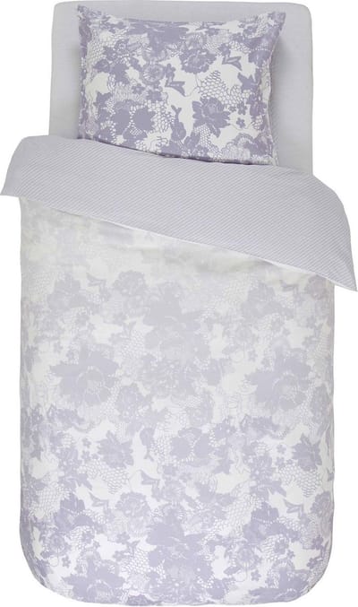 Esprit Sanny Dekbedovertrek - Eenpersoons - 140x200/220 cm - Lilac
