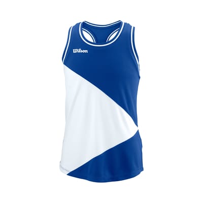 Wilson Team Tanktop Meisjes-Blauw,Wit