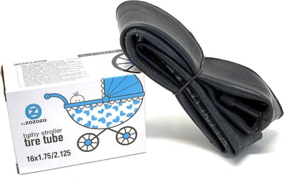 Kinderwagen Binnenband - Reserve Wiel Buis - Jogging Kinderwagen - Duurzaam Natuurlijk Rubber - 16 x 1.75 Inch