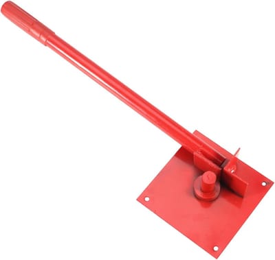 Metaal Buigmachine - Hand Buigtool - Constructie Werk - Eén Hand Bediening - 8x18x8 cm - Zilverkleurig