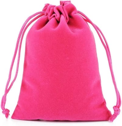 Elegante Velvet Treksluiting Pouch voor Sieraden, Trouwerij, Feestjes - 30 Stuks, 10x15cm, Perfect als Cadeau en Favor voor Gasten