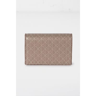 Calvin Klein Emblem Accordion Cardholder Desert Taupe Taglia: OS | Borse a mano Outlet | Donna | Nero