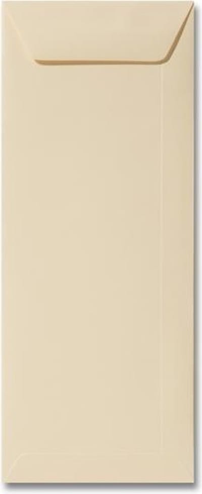 Envelop 12,5 x 31,2 Chamois, 100 stuks