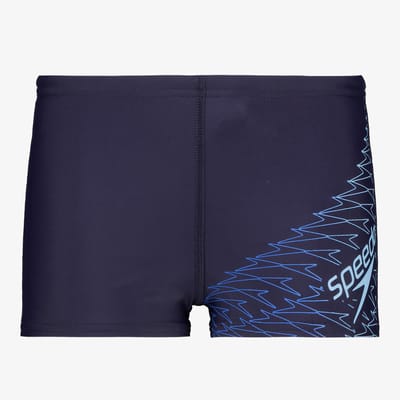 Speedo Medley Logo Aquashort Jongens Sportzwembroek - Marine/Blauw