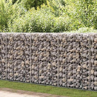 Schanskorf - Steenkorf van Gegalvaniseerd Staal - 100 x 50 x 30 cm - Tuin Decoratie & Grondkering - Weerbestendig & Duurzaam