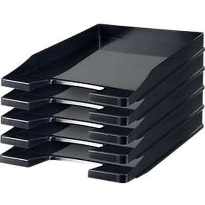 HAN Ordner, DIN C4, kunststof, 5 stuks, zwart
