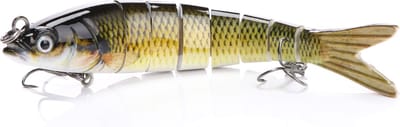 ArRa K – Golden Roach Plug – Realistisch Vissenaas 14cm / 23g – Lure met 3D Ogen & Dubbele Haken – Voor Roofvissen