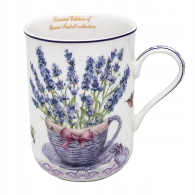 Queen Isabell Porseleinen Mok Lavendel 350 ml - Elegant in Duurzaam