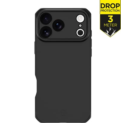 ITSKINS Hoesje geschikt voor Apple iPhone 17 Pro Max Telefoonhoesje Hardcase | ITSKINS Level 3 SpectrumSilk R Backcover Shockproof | Schokbestendig iPhone 17 Pro Max Telefoonhoesje | Anti Shock Proof - Zwart