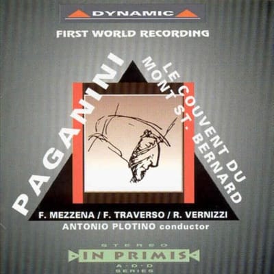 Franco Mezzena, Franco Traverso, Rino Vernizzi, Antonio Plotino - Paganini: Le Couvent Du Mont St.Bernard (CD)