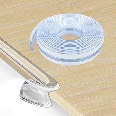 Cosensi - Silicone Edge Protector - Veiligheidsbescherming - Transparant - Tafel Hoekbeschermers - Geschikt voor kinderen - Kleurloos