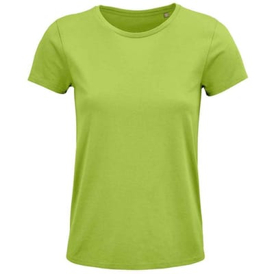 SOLS Dames/Dames Kruisvaarder T-Shirt (Appelgroen)