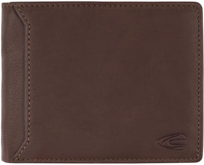 camel active Leren portemonnee Ocean Horizontal Wallet Cognac bruine